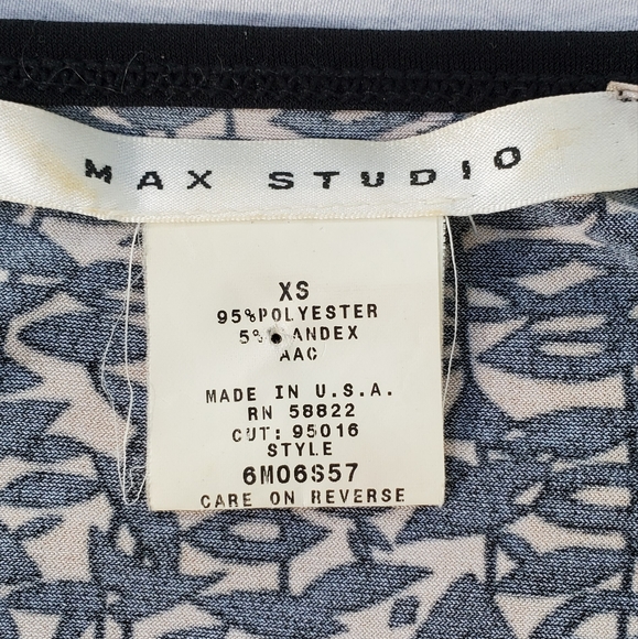 Donating Soon! Max Studio Belted Wrap Dress, Size XS - Picture 6 of 7